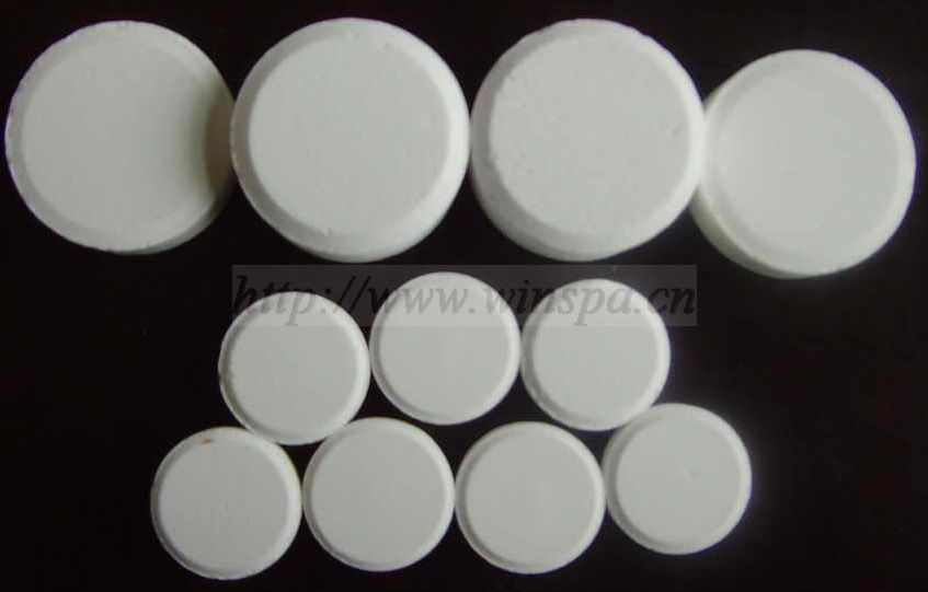 pool desinfection tablet