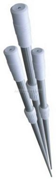 Telescopic pole with grip+lock