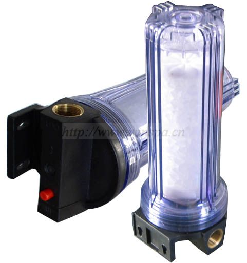 on-pipe drinking water filter