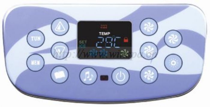 Spa pool control